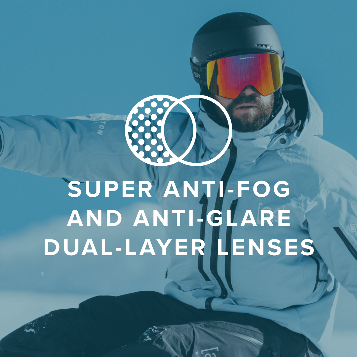 Denali Snow Goggle - Tectonic Stealth - Image 8
