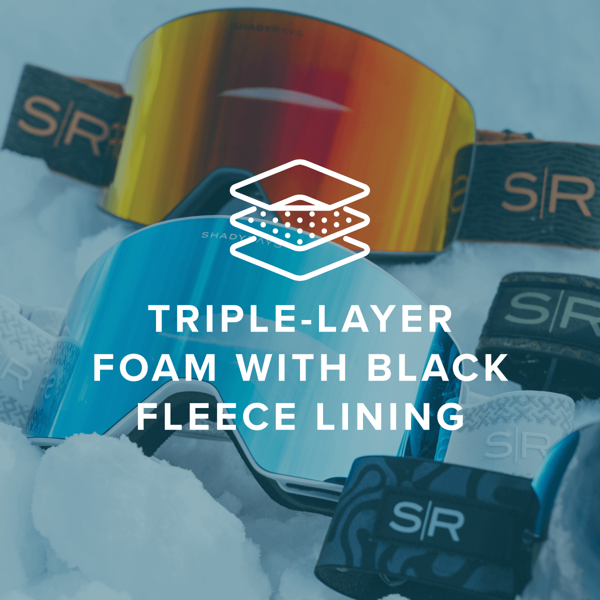 Denali Snow Goggle - Tectonic Stealth - Image 10