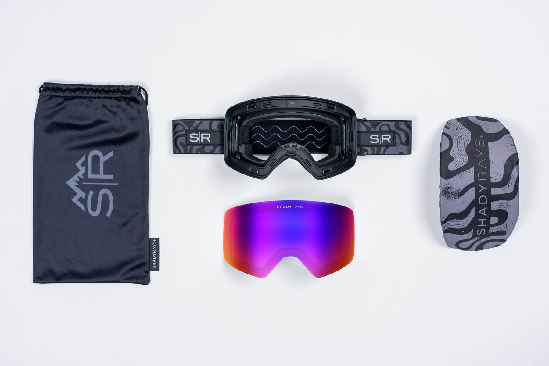 Frontier Snow Goggle - Tectonic Mirage - Image 5